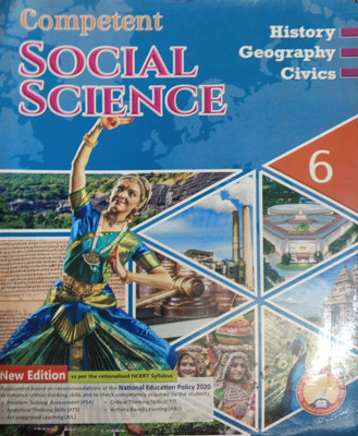 Competent Social Science Class 6(Pepper back, Suchiya datta)