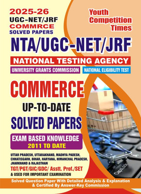 NTA/UGC-NET/JRF Commerce (English Medium) Solved Papers 2025-26(Paperback, YCT)