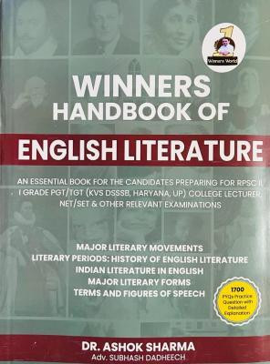 Winners Handbook Of English Literature By Dr. Ashok Sharma - 1700 PYQ Practice Question(Paperback, Dr. Ashok Sharma)