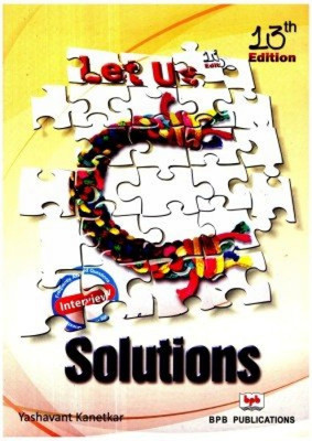 Let Us C Solutions(Paperback, Yashavant Kanetkar)