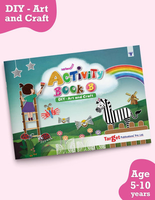 Nurture Activity Book For Kids In English | 5 To 10 Year Old Children | Part B | 39 DIY Craft, Art And Other Ideas Using Simple Materials With Guidelines And Demo(Paperback, Content Team at Target Publications)