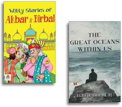 The Great Oceans Within Us + Witty Stories Of Akbar & Birbal (Set Of 2 Books)(Paperback, Killada Satyanarayana, IPS, Ridhima Sharma)