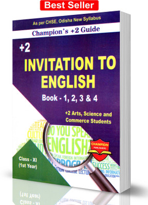 Invitation To English Book-1,2,3, & 4 +2 Arts, Science And Commerce Students (Class-XI 1st Year)(Paperback, Champion Publishers) Invitation To English Book-1,2,3, & 4 +2 Arts, Science And Commerce Students (Class-XI 1st Year)(Paperback, Champion Publishers)