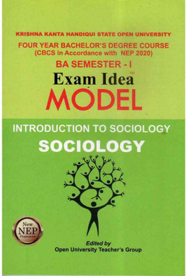 UBP | Introduction To Sociology With Paper Code UG SO S1 01 [DSC/DSE] Under Krishna Kanta Handique State Open University [KKHSOU](Paperback, Open University Teacher's Group)