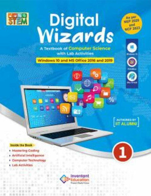 Digital Wizards Class 1 ( A Textbook Of Computer Science With Lab Activities)(Paperback, Panel of Author)