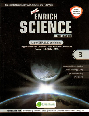 Lets Enrinch Science Temperament, Green Earth For Class-3(Paperback, SHAKUNTALA DUTTA)