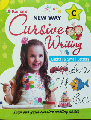 KCP- Cursive Writing Capital & Small Letters (C) Book For All Children, Kids, Alphabet, Trace & Practice, Handwriting Book, Early Learning Books For Kids, Etc.,(Paperback, Kamal Book) KCP- Cursive Writing Capital & Small Letters (C) Book For All Children, Kids, Alphabet, Trace & Practice, Handwriting Book, Early Learning Books For Kids, Etc.,(Paperback, Kamal Book)