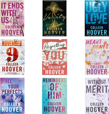 It Ends With Us + Verity + Ugly Love + November 9 + Regretting You + Heart Bones +All Your Perfects + Reminder Of Him + Without Merit (Combo By Colleen Hoover)(Paperback, Colleen hoover)