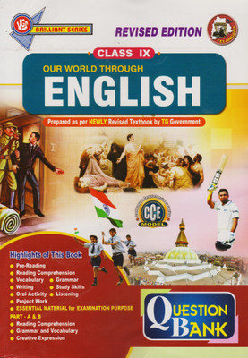 Telangana Class-IX Our World Through English Question Bank I As Per Newly Revised Textbook I 2025 Revised Edition(Paperback, VGS Expert Team)