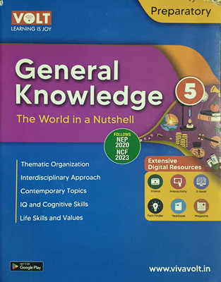 General Knowledge The World In A Nutshell Class 5(Paperback, Volt publication)