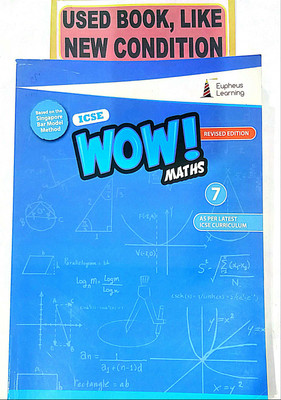 ICSE WOW MATHS Class-7 (Old Book)(Paperback, Editorial)