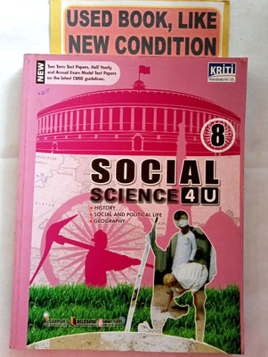 Social Science 4u Class-8(Old Book)(Paperback, EDITORIAL)