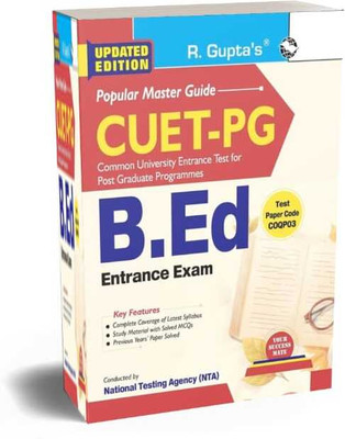 CUET-PG : B.Ed. (Bachelor Of Education) Entrance Exam Guide & CUET-PG : B.Ed. Entrance Exam – Previous Years' Papers (Solved) Paperback [ ABH ] EM Paperback – 15 December 2024(Paperback, RPH Editorial Board)