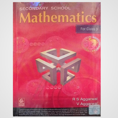 Rs Aggarwal Math Book Class 9 Edition 2024-25(Paperback, RS Aggarwal)
