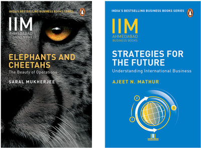 IIMA Strategies For The Future : Understanding International Business & Elephants And Cheetahs: The Beauty Of Operations Mukherjee, Saral (Set Of 2 Books)(Paperback, MATHUR, AJEET NARAIN) IIMA Strategies For The Future : Understanding International Business & Elephants And Cheetahs: The Beauty Of Operations Mukherjee, Saral (Set Of 2 Books)(Paperback, MATHUR, AJEET NARAIN)