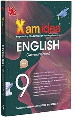 Xam Idea Class - 09 English (Communicative) | 2025-26 | Latest CBSE Syllabus | Rapid Recap | NCERT Mastery & Competency-Focused And Free Response QS | (कक्षा 9 के लिए पाठ्यपुस्तक, लेटेस्ट, नवीनतम संस्करण 2025 एडिशन) | UPDATED & LATEST EDITION 2025(Paperback, Xam idea Editorial Board)