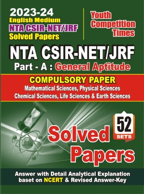 2023-24 NTA-CSIR-NET/JRF PART A General Aptitude Compulsory Solved Papers(Paperback, YCT EXPERT TEAM)