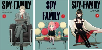 Bestselling Manga Spy X Family Vol 1,2,3 [paperback](Paperback, Tatsuya Endos)