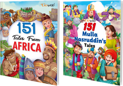 151 Tales From Africa And 151 Mulla Nasruddin's Tales I Combo Of 2 Books I Abridged Illustrated Stories For Kids By Gowoo(Paperback, Manoj Publication editorial board)