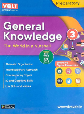 Volt, General Knowledge Class 3(Paperback, Viva Volt)
