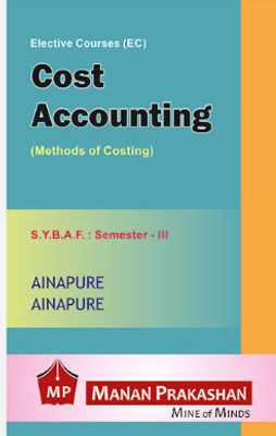 Cost Accounting Paper 3 Manan Prakashan(Paperback, unknown)
