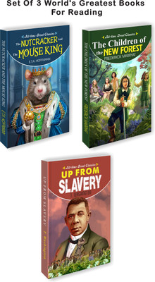 The Nutcracker And The Mouse King, The Children Of The New Forest, Up From Slavery | Set Of 3 World's Greatest Books For Reading : Perfect Knowledge Gift Set(Paperback, Manoj)