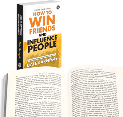 How To Win Friends And Influence People (Paperback) : Positive Relationship Guide, World-Famous Self-Improvement Classic, Influential Motivation Book, Educational English Novel(Paperback, Dale Carnegie)