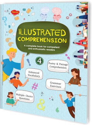 Illustrated Comprehension-4 :The Bookworm's Perfect Companion(Paperback, Sawan)