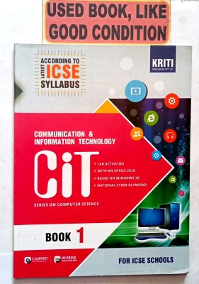 Communication & Information Technology Cit For Icse Schools Book-1(Old Book)(Paperback, Anju Arora)