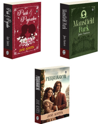 Mansfield Park, Persuasion And Pride And Prejudice :- Jane Austen Classics Collection, Essential Reading Austen Classics Pack, Gift Set For Literature Lovers | Pack Of 3 Books(Paperback, Jane Austen)