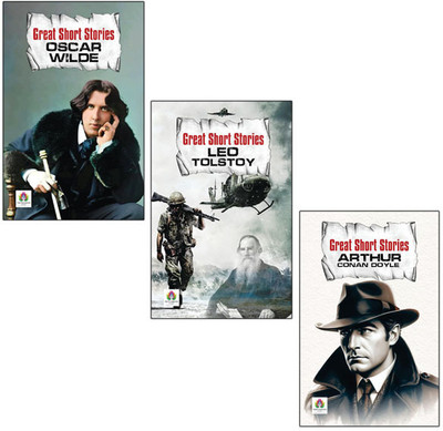 Oscar Wilde + Leo Tolstoy + Arthur Conan Doyle | Best Short Stories | Inner Growth| Classic Literature (Set Of 3 Books)(Paperback, Oscar Wilde, Leo Tolstoy, Arthur Conan Doyle)