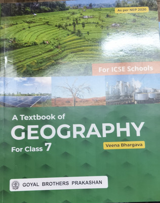 A Textbook Of Geography Class 7(Paperback, VEENA BHARGAVA)