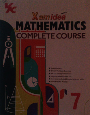 Xamidea Mathematics Complete Course Book 7(Pepper back, Vk global)
