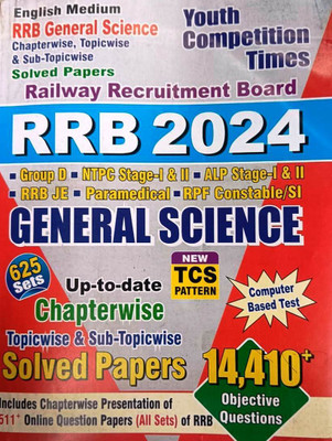 RRB General Science Up-To-Date Chapterwise Topicwise & Sub-Topicwise Solved Papers 2024(Paperback, YOUTH COMPETITION TIMES)