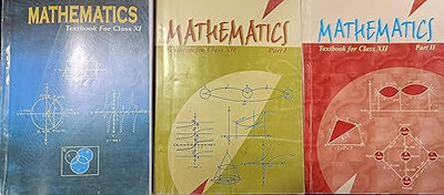 Mathematics NCERT Textbook For Class 11 And 12 Combo Of Three Books 2025-26 Edition(Paperback, N..C..E...R...T)