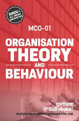 MCO-01 Organization Theory And Behaviour(Paperback, GPH Expert)