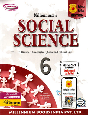 Millennium's Social Science, Class-6(Hardcover, PRIYANKA RANA, K. ROMILA, MINKUSHREE)