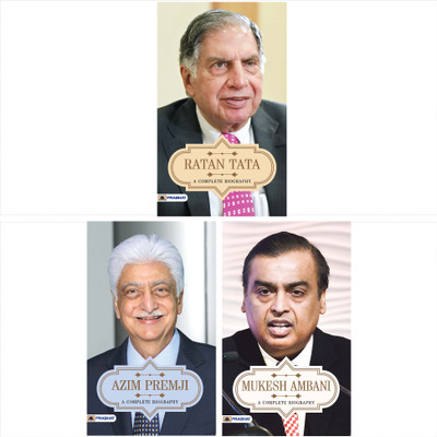 Mukesh Ambani A Complete Biography + Ratan Tata A Complete Biography + Azim Premji A Complete Biography (Set Of 3 Books)(Paperback, A.K. Gandhi; A.K. Gandhi; A.K. Gandhi)