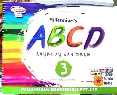 Millennium Abcd Anybody Can Draw 3(Paperback, GHAZALA FATIMA)