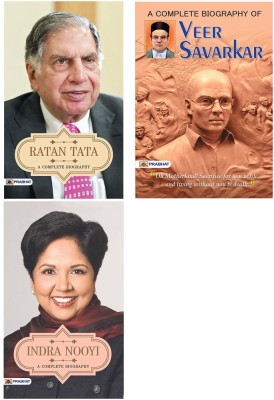 Ratan Tata A Complete Biography+A Complete Biography Of Veer Savarkar+Indra Nooyi A Complete Biography(Paperback, A.K. GANDHI)