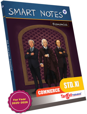 Std 11th Economics Book | Smart Notes | English Medium| FYJC Commerce Books | Maharashtra State Board | XI Eco Book Includes Smart Codes, Smart Recaps And QR Codes For Reference Content(Paperback, Target Publications)