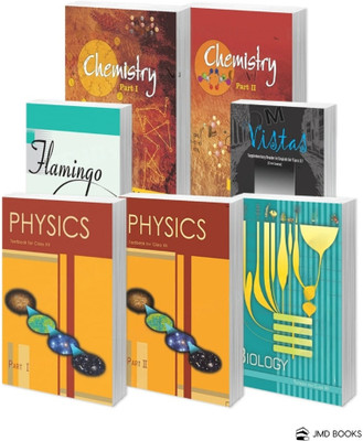 NCERT Class 12 PCBE Combo ( English Medium ) BY JMD BOOKS
This NCERT Class 12 PCBE Books Combo Set ( English Medium ) Contains 7 Books :
Class 12 Chemistry Part I
Class 12 Chemistry Part II
Class 12 Physics Part I
Class 12 Physics Part II
Class 12 Flamingo – English Core
Class 12 Vistas – Eng NCERT Class 12 PCBE Combo ( English Medium ) BY JMD BOOKS
This NCERT Class 12 PCBE Books Combo Set ( English Medium ) Contains 7 Books :
Class 12 Chemistry Part I
Class 12 Chemistry Part II
Class 12 Physics Part I
Class 12 Physics Part II
Class 12 Flamingo – English Core
Class 12 Vistas – Eng