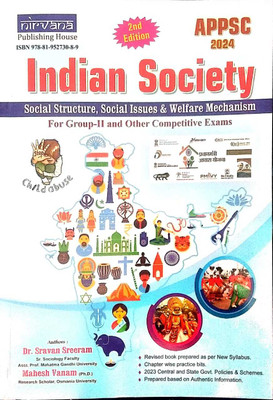 Indian Society - Social Structure, Issues And Welfare Mechanism 2024[ ENGLISH MEDIUM ] (Paperback, Dr.Sravan Sreeram)(Paperback, Dr.Sravan Sreeram)