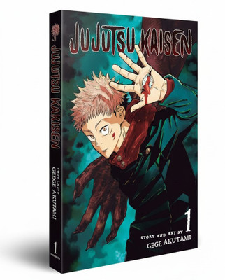 Jujutsu Kaisen Vol. 1 Manga - Supernatural Horror Action Adventure By Gege Akutami (Paperback) | ORIGINAL BOOK(Paperback, Gege Akutami)