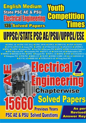Ae Electrical Engineering Vol+2
chapterwise Solved Paper (English Medium )(Paperback, YCT)