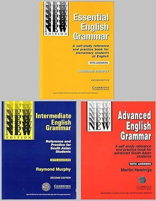 Cambridge Essential + Intermediate + Advanced English Grammar(Paperback, Raymond Murphy)