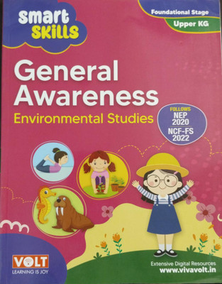 Smart Skills General Awareness Environmental Studies Upper KG(Paperback, VivaVolt Learning)