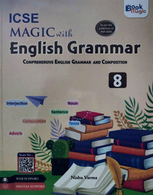 Bookmagic Icse Magic With English Grammar Class- 8(Paperback, T)