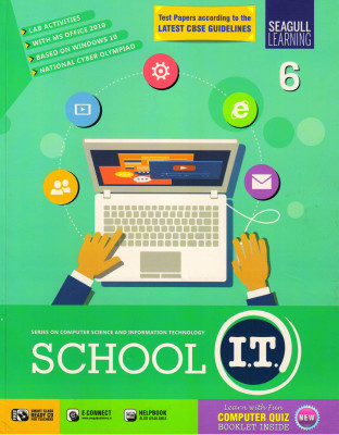 Seagull Learning, SCHOOL I.T. CLASS - 6
SERIES ON COMPUTER SCIENCE AND INFORMATION TECHNOLOGY(Paperback, ANJU ARORA) Seagull Learning, SCHOOL I.T. CLASS - 6
SERIES ON COMPUTER SCIENCE AND INFORMATION TECHNOLOGY(Paperback, ANJU ARORA)