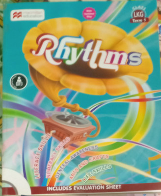Rhythms LKG Term 1(Pepper back, Macmillan education)